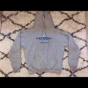 universal studios gray hoodie